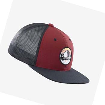 Sombreros Salomon TRUCKER Hombre Rojos | MX 2971YXF